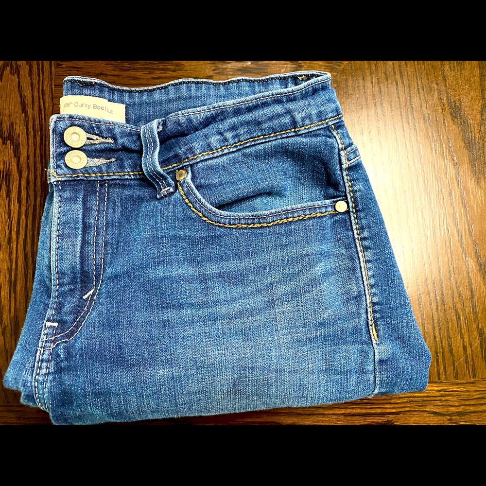 Levi 529!Curvy Bootcut jeans